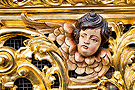 Angelito de los respiraderos del Paso de Misterio de Nuestro Padre y Señor de las Penas