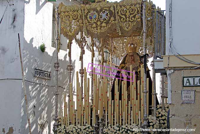 Paso de Palio de Madre de Dios del Patrocinio