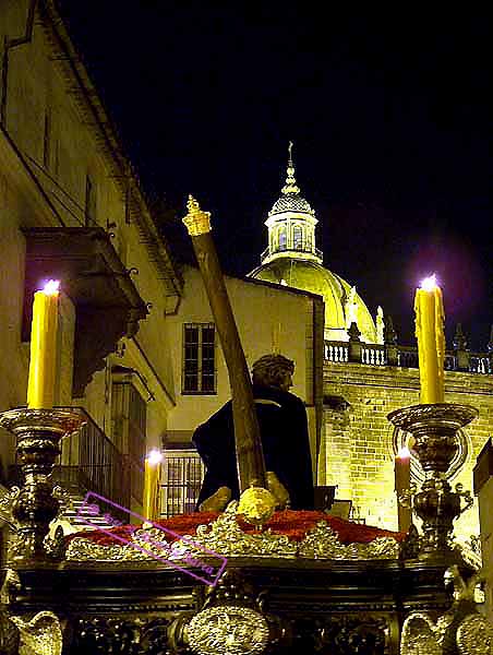 Paso de Nuestro Padre Jes&uacute;s de la Salud en sus Tres Ca&iacute;das en su paso de Misterio