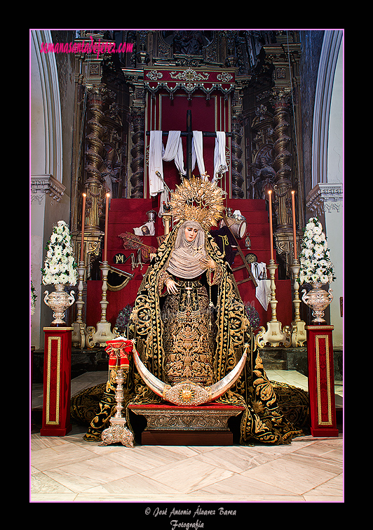 Besamanos de María Santísima de los Dolores (11 y 12 de marzo de 2012)