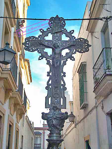 Cruz Parroquial de la Hermandad de la Amargura 