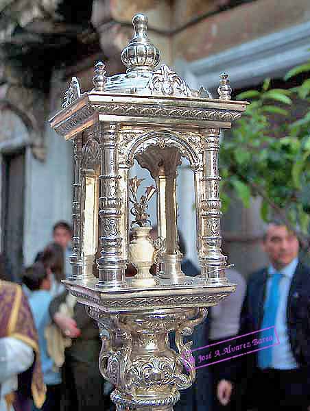 Pértiga del Pertiguero del Cortejo de Palio de la Hermandad de la Amargura