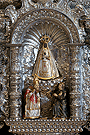 Capilla-Hornacina en el respiradero frontal del Paso de Palio de María Santísima de la Amargura