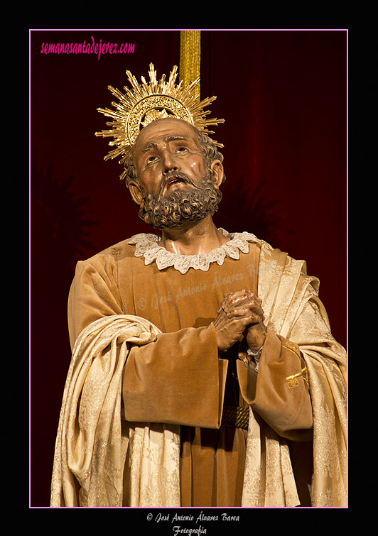 Apostol San Pedro (Paso de Misterio de Nuestro Padre Jes&uacute;s del Prendimiento)
