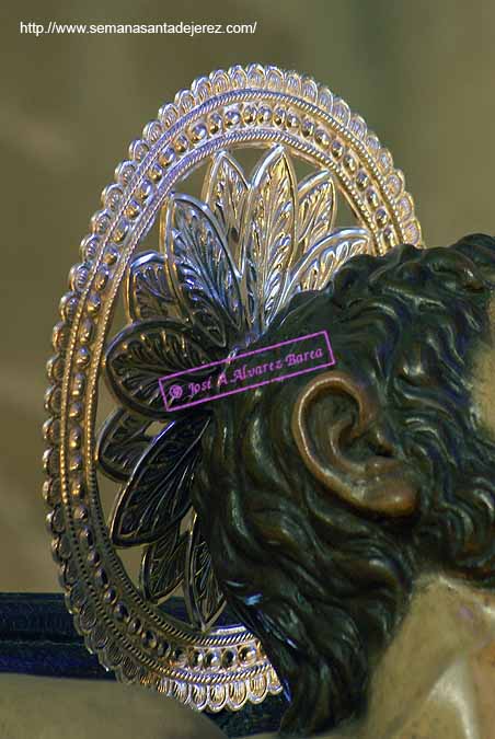 Aureola de San Dimas, el "Buen Ladrón" (Paso de Misterio del Santísimo Cristo de la Esperanza) 