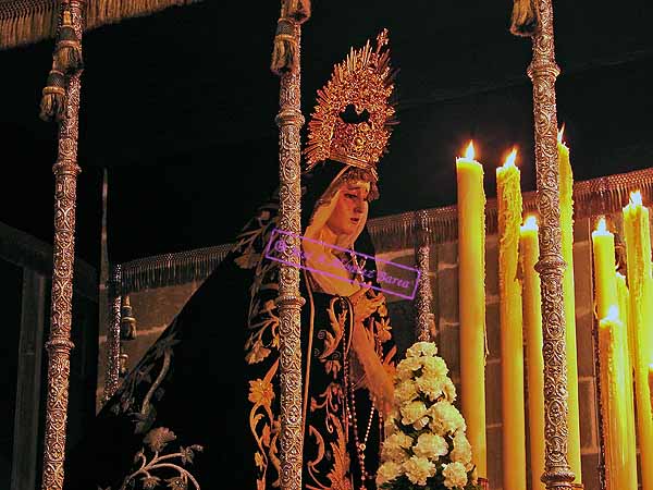 Paso de Palio de Nuestra Señora de las Lágrimas 