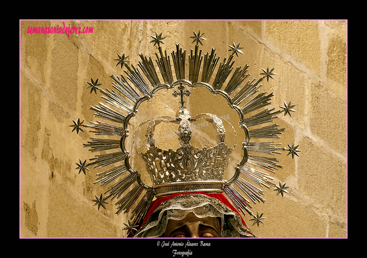 Corona de camarín de Nuestra Señora de las Lágrimas