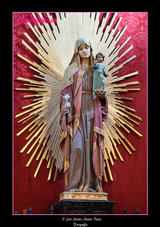 Virgen de la Paz (Capilla del Sagrario - Iglesia de San Juan de los Caballeros)