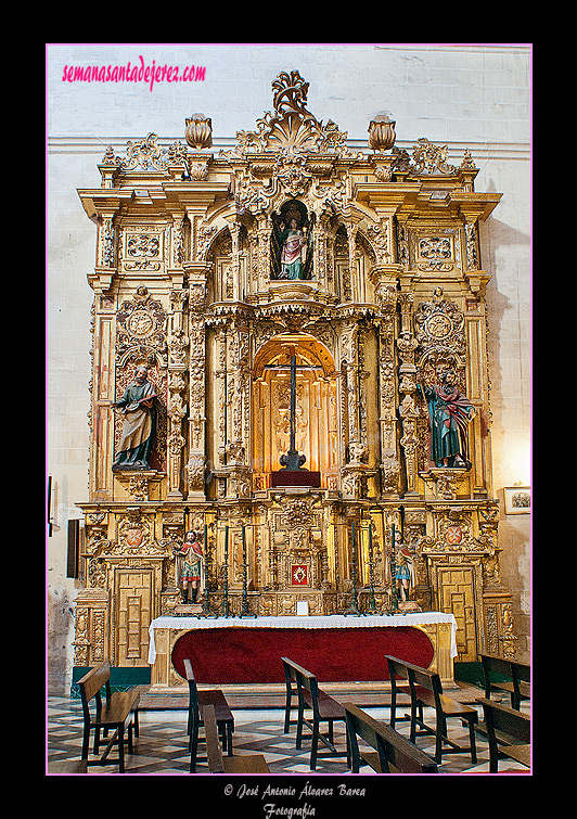 Retablo mayor de la Iglesia de San Juan de los Caballeros