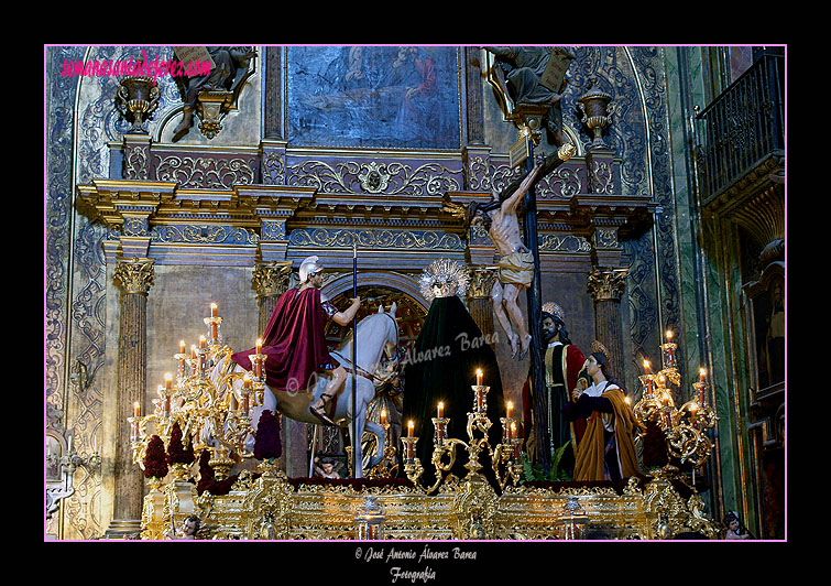 Paso de Misterio de la Sagrada Lanzada