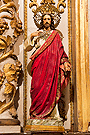 Sagrado Corazón de Jesús (Retablo de Santa Catalina de Siena - Iglesia Conventual Dominica de Santo Domingo)