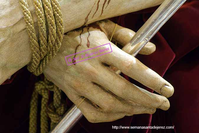 Mano derecha del Señor del Ecce Homo