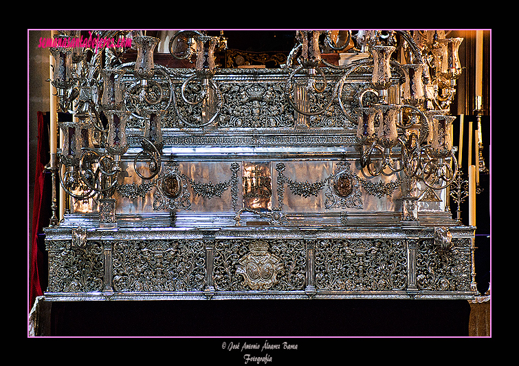 Frontal del Paso de Misterio del Ecce Homo