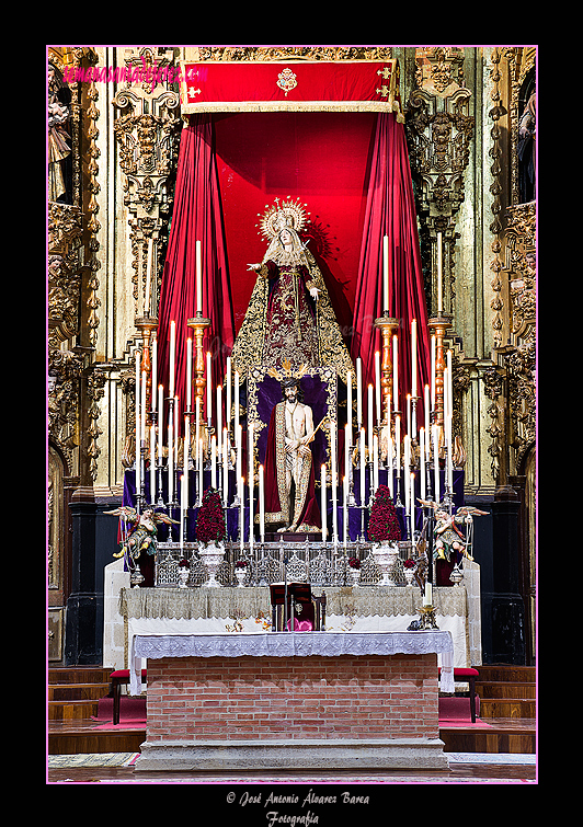 Altar de Cultos de la Hermandad del Mayor Dolor 2012