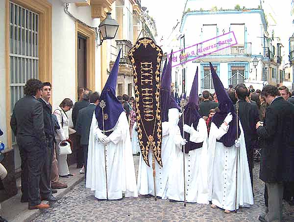 Estandarte del Ecce Homo de la Hermandad del Mayor Dolor 