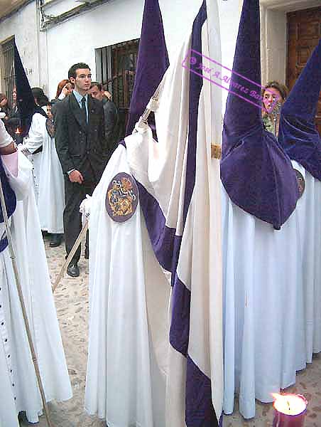 Bandera del Señor de la Hermandad del Mayor Dolor 