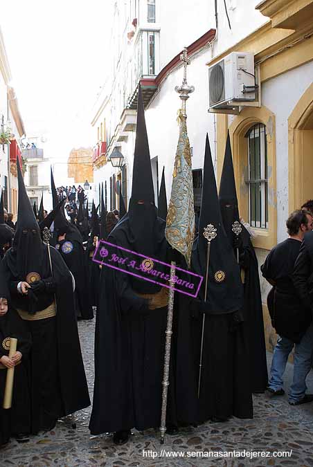 Bandera Concepcionista de la Hermandad del Mayor Dolor
