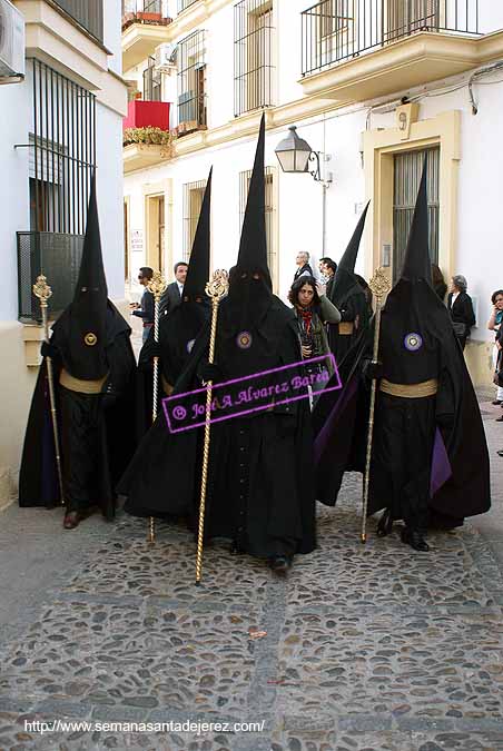 Presidencia del Paso de Palio de la Hermandad del Mayor Dolor 