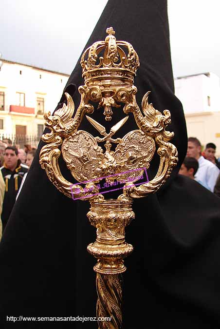 Galleta de vara de la Hermandad del Mayor Dolor