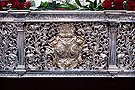 Detalle del respiradero del Paso de Misterio del Ecce Homo