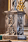 Basamento de un candelabro del paso de Misterio del Ecce Homo
