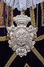 Medallón del Pertiguero del Cortejo de Palio de la Hermandad del Mayor Dolor