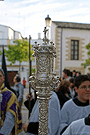 Pertiga del Pertiguero del Cortejo de Palio de la Hermandad del Mayor Dolor