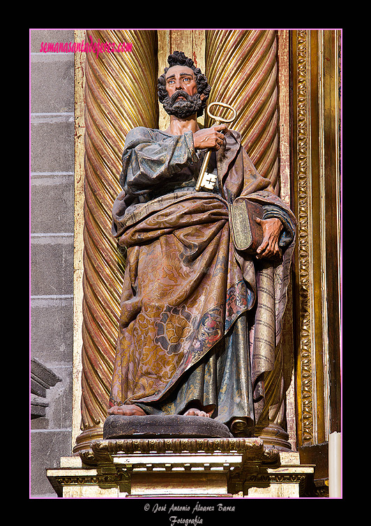 San Pedro (Retablo Mayor de la Iglesia de San Miguel)