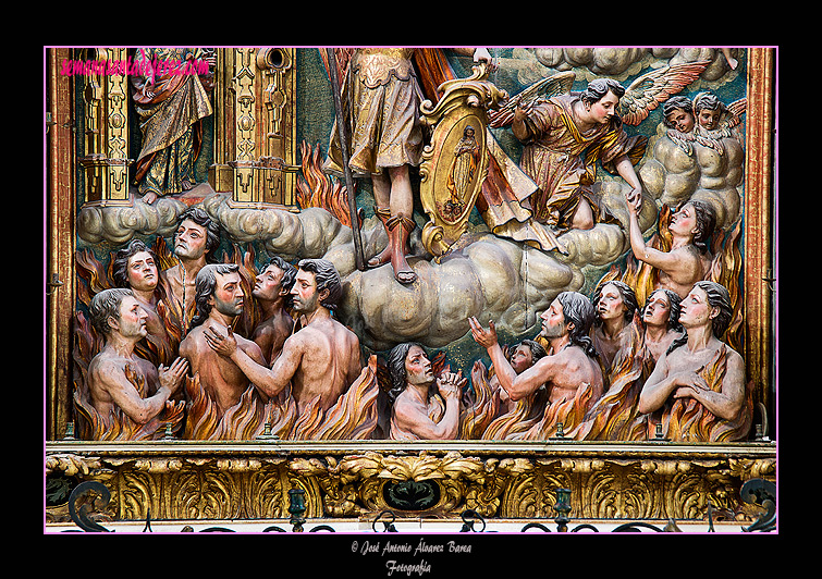 Las ánimas del Purgatorio (Retablo de Ánimas - Iglesia de San Miguel)