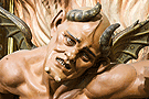 Demonio (La Batalla de los Ángeles - Retablo Mayor de la Iglesia de San Miguel)
