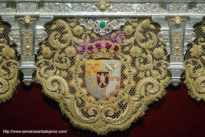 Respiradero del Paso de Palio de María Santísima de la Esperanza