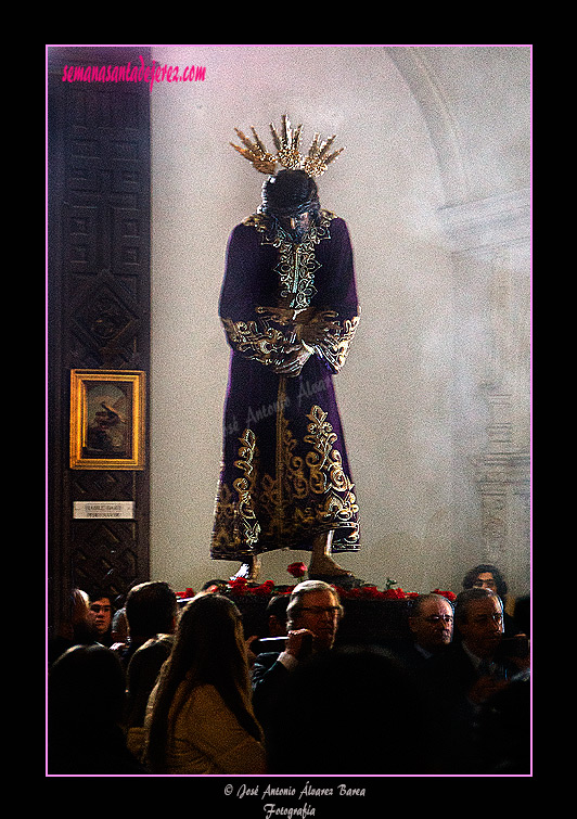 Traslado de Nuestro Padre Jesús de la Vía Crucis a su Altar de Cultos Cuaresmales (30 de enero de 2012)