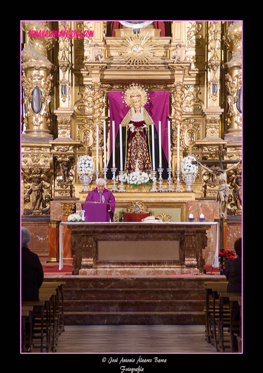 Altar de Cultos del Triduo de María Santísima de la Esperanza 2012
