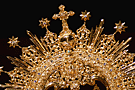 Cruz que remata la Corona de salida de María Santísima de la Esperanza