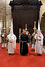 Presidencia del Paso de Palio de la Hermandad de las Cinco Llagas
