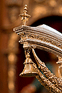 Detalle de la Cruz de Guía de la Hermandad de las Cinco Llagas
