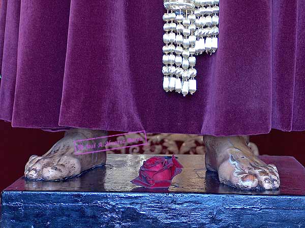 Pies de Nuestro Padre Jes&uacute;s de la Sentencia y Humildad