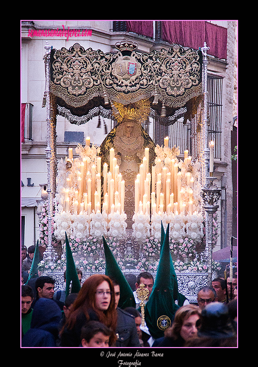 Paso de palio de Nuestra Señora de la Esperanza