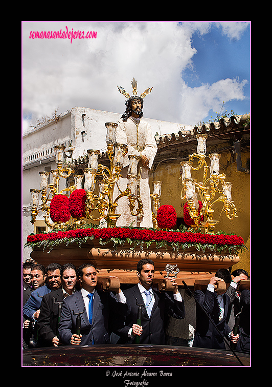 Traslado de Nuestro Padre Jesús de la Sentencia y Humildad a la Parroquia de Madre de Dios para celebrar Misa de Acción de Gracias (15 de abril de 2012) 