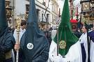 Presidencia del Paso de Misterio de la Hermandad del Cristo de la Buena Muerte