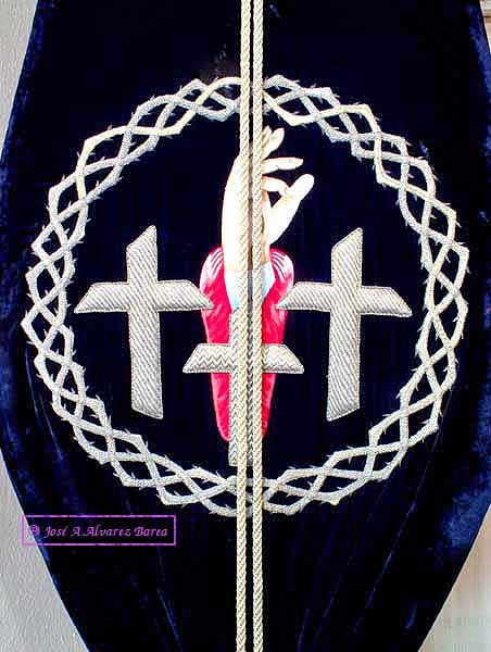 Estandarte de la Hermandad del Cristo del Perd&oacute;n