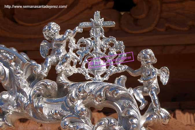 Detalle del llamador del Paso de Misterio del Stmo.Cristo de la Exaltación