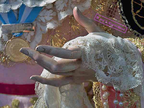 Mano izquierda de Mar&iacute;a Sant&iacute;sima de la Concepci&oacute;n