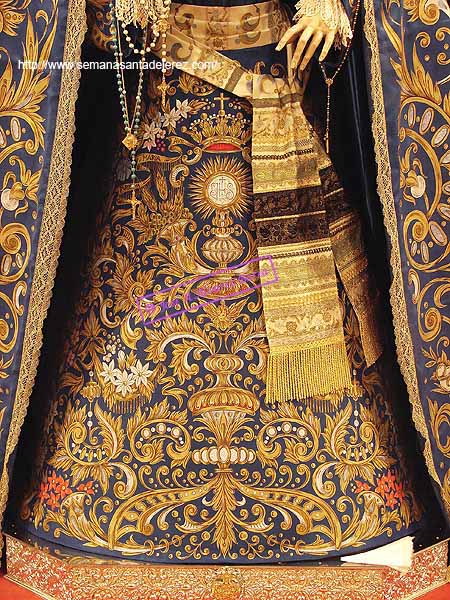 Saya de Mar&iacute;a Sant&iacute;sima de la Concepci&oacute;n 