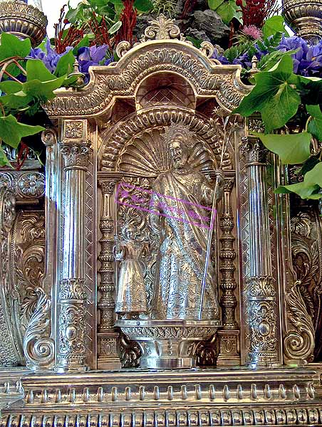 Capilla de San José en la canastilla del Paso de Nuestra Señora de Loreto
