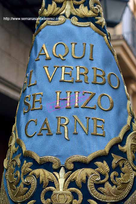 Banderín de la Santa Casa de Loreto de la Hermandad del Loreto