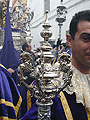 Pértiga del Pertiguero del Paso de la Hermandad de Nuestra Sra. de Loreto