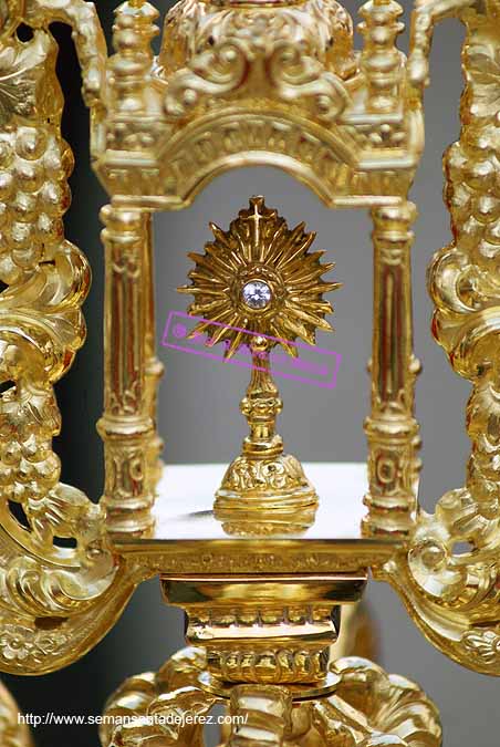 Detalle de la corona de María Santísima del Valle