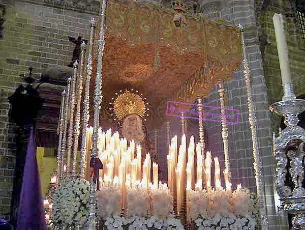 Paso de Palio de Nuestra Madre y Se&ntilde;ora de la Soledad