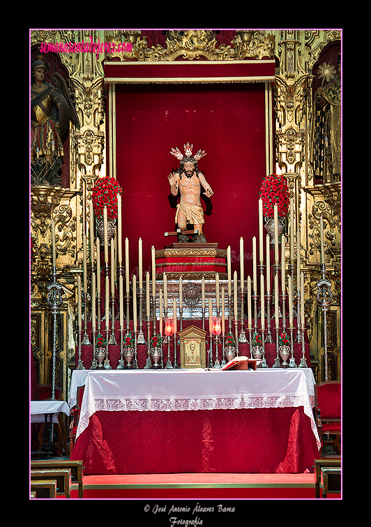 Altar de Triduo del Señor de los Trabajos 2012